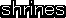 shrines page